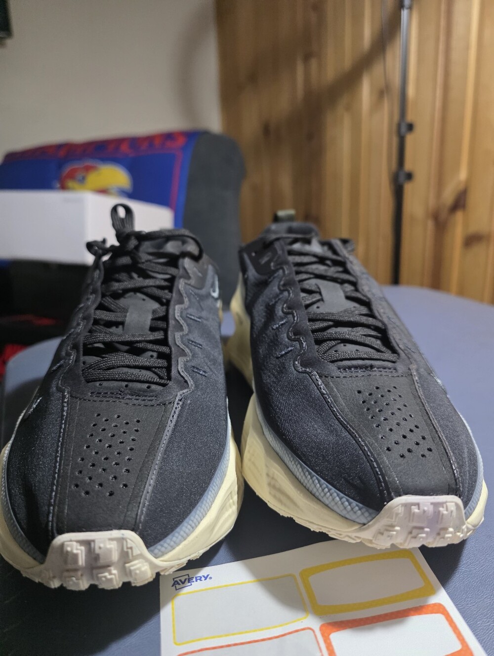 Nike Ava Rover "Black Muslin" Men's Size 8m Black Athletic Sneakers with Cream